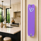 Genesis Small Mezuzah for Door – Handmade Premium Clear Acrylic Case – Model LSN-20035