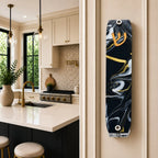 Genesis Small Mezuzah for Door – Handmade Premium Clear Acrylic Case – Model LSN-20040
