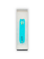 Genesis Small Mezuzah for Door – Handmade Premium Clear Acrylic Case – Model LSN-20041