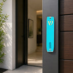 Genesis Small Mezuzah for Door – Handmade Premium Clear Acrylic Case – Model LSN-20041