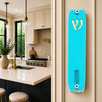 Genesis Small Mezuzah for Door – Handmade Premium Clear Acrylic Case – Model LSN-20041