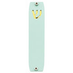 Genesis Small Mezuzah for Door – Handmade Premium Clear Acrylic Case – Model LSN-20044