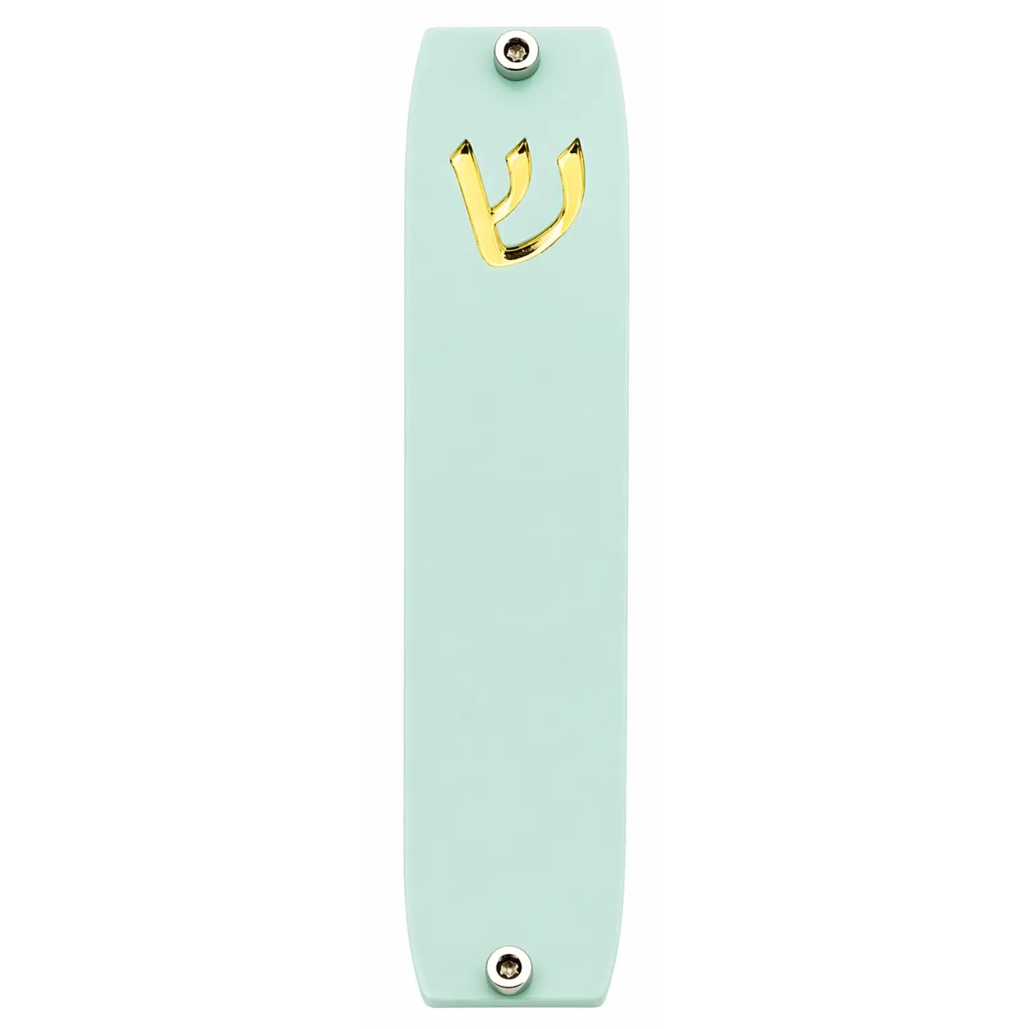 Genesis Small Mezuzah for Door – Handmade Premium Clear Acrylic Case – Model LSN-20044