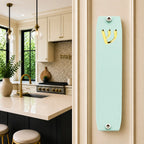 Genesis Small Mezuzah for Door – Handmade Premium Clear Acrylic Case – Model LSN-20044