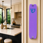 Genesis Small Mezuzah for Door – Handmade Premium Clear Acrylic Case – Model LSN-20049