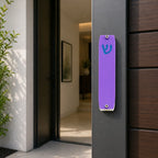 Genesis Small Mezuzah for Door – Handmade Premium Clear Acrylic Case – Model LSN-20049