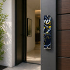 Genesis Small Mezuzah for Door – Handmade Premium Clear Acrylic Case – Model LSN-20050