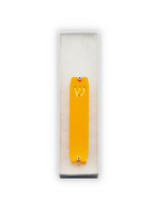 Genesis Small Mezuzah for Door – Handmade Premium Clear Acrylic Case – Model LSN-20052