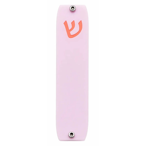 Genesis Small Mezuzah for Door – Handmade Premium Clear Acrylic Case – Model LSN-20056