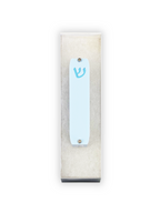 Genesis Small Mezuzah for Door – Handmade Premium Clear Acrylic Case – Model LSN-20068