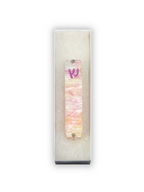 Genesis Small Mezuzah for Door – Handmade Premium Clear Acrylic Case – Model LSN-20070
