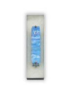 Genesis Small Mezuzah for Door – Handmade Premium Clear Acrylic Case – Model LSN-20071