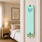 Genesis Small Mezuzah for Door – Handmade Premium Clear Acrylic Case – Model LSN-20072