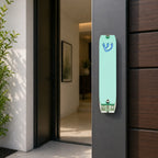 Genesis Small Mezuzah for Door – Handmade Premium Clear Acrylic Case – Model LSN-20072