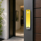 Genesis Small Mezuzah for Door – Handmade Premium Clear Acrylic Case – Model LSN-20074