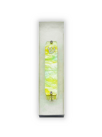 Genesis Small Mezuzah for Door – Handmade Premium Clear Acrylic Case – Model LSN-20075