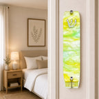 Genesis Small Mezuzah for Door – Handmade Premium Clear Acrylic Case – Model LSN-20075