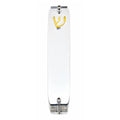 Genesis Small Mezuzah for Door – Handmade Premium Clear Acrylic Case – Model LSN-20079
