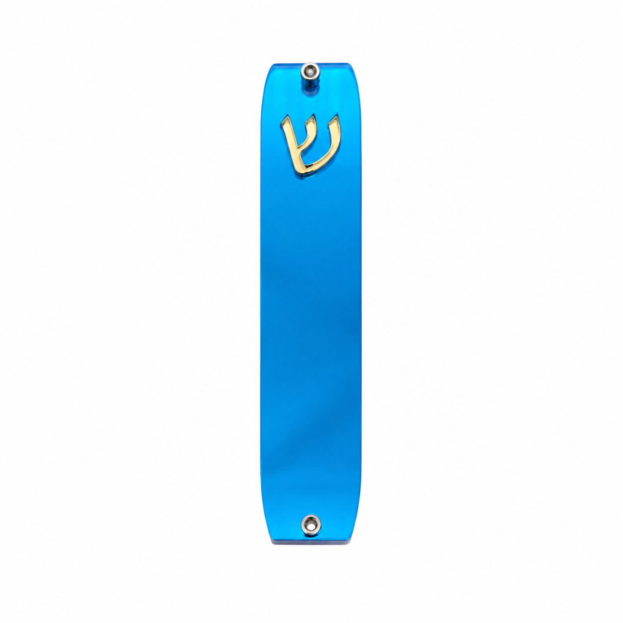 Genesis Small Mezuzah for Door – Handmade Premium Clear Acrylic Case – Model LSN-20085