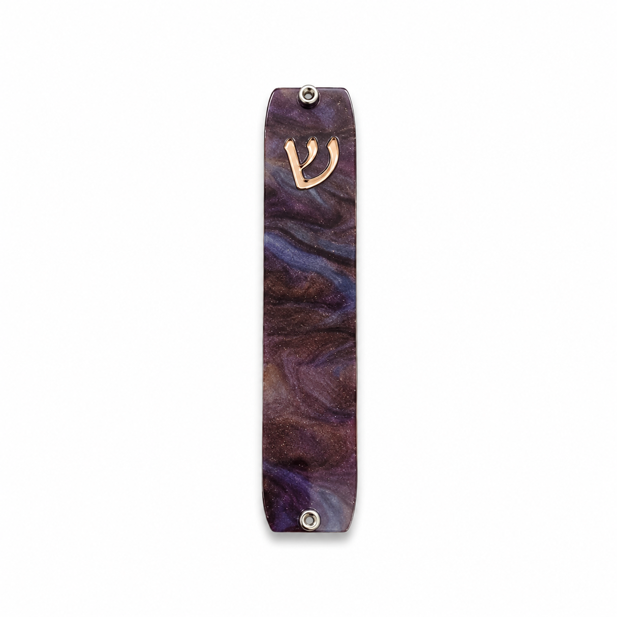 Genesis Small Mezuzah for Door – Handmade Premium Clear Acrylic Case – Model LSN-20088