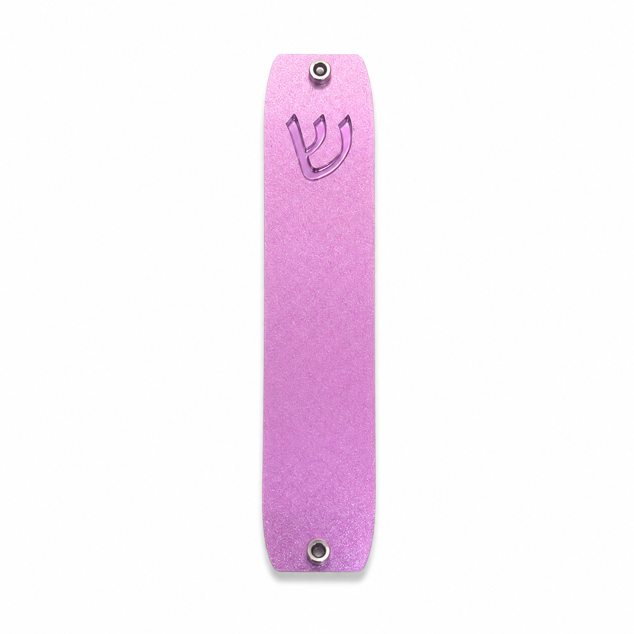 Genesis Small Mezuzah for Door – Handmade Premium Clear Acrylic Case – Model LSN-20095