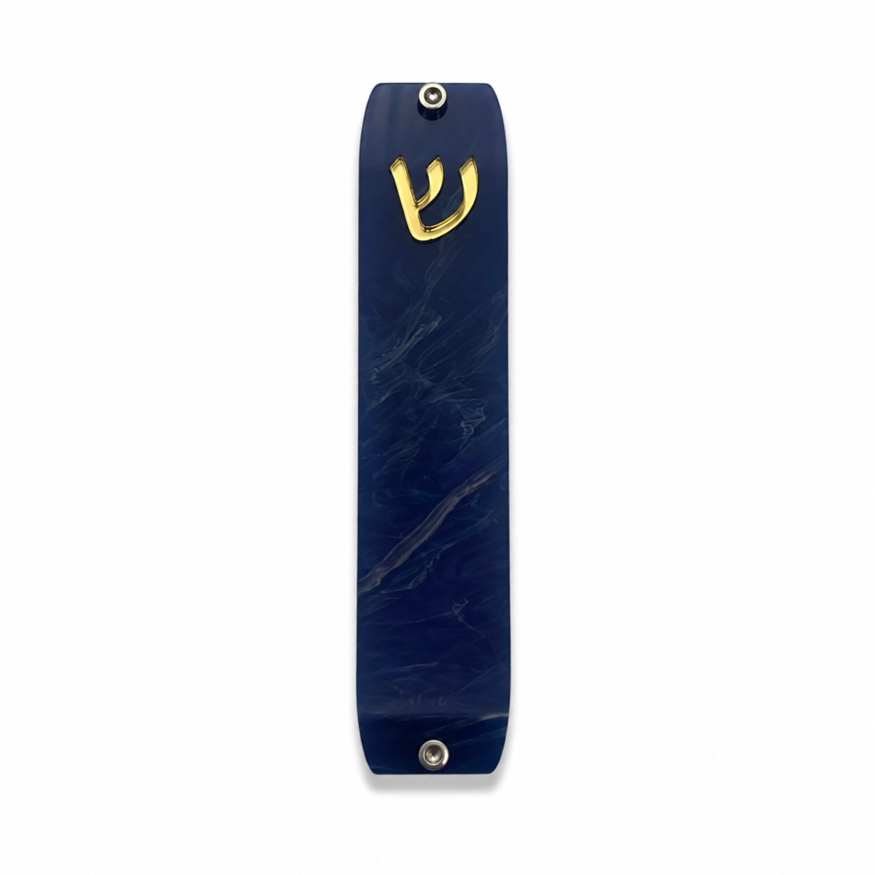 Genesis Small Mezuzah for Door – Handmade Premium Clear Acrylic Case – Model LSN-20096