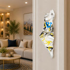 Genesis Map of Israel Mezuzah for Door – Handmade Premium Clear Acrylic Case – Model LSN-30002
