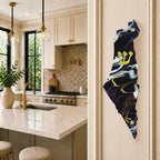 Genesis Map of Israel Mezuzah for Door – Handmade Premium Clear Acrylic Case – Model LSN-30022