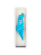 Genesis Map of Israel Mezuzah for Door – Handmade Premium Clear Acrylic Case – Model LSN-30025