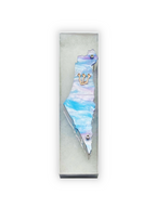 Genesis Map of Israel Mezuzah for Door – Handmade Premium Clear Acrylic Case – Model LSN-30027