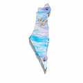 Genesis Map of Israel Mezuzah for Door – Handmade Premium Clear Acrylic Case – Model LSN-30027