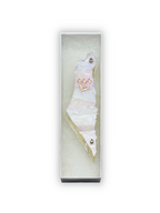 Genesis Map of Israel Mezuzah for Door – Handmade Premium Clear Acrylic Case – Model LSN-30028