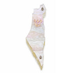 Genesis Map of Israel Mezuzah for Door – Handmade Premium Clear Acrylic Case – Model LSN-30028