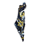 Genesis Map of Israel with David Star Mezuzah for Door – Handmade Premium Clear Acrylic Case – Model LSN-30516