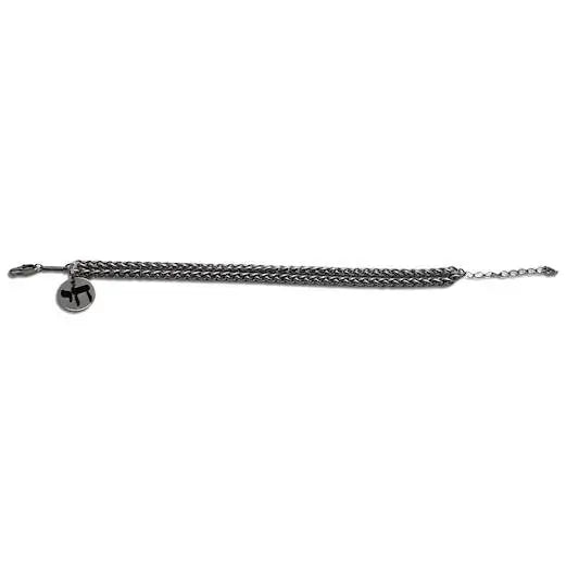 Chai Bracelet – [Silver] Stainless Steel Jewish Double Chain Bracelet | Unisex Gift