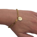 Chai Bracelet – [Golden] Stainless Steel Jewish Single Chain Bracelet | Unisex Gift